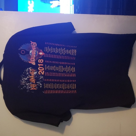 Def Leppard & Journey 2018 concert tee - Picture 2 of 5